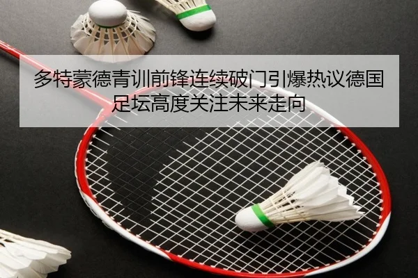 多特蒙德青训前锋连续破门引爆热议德国足坛高度关注未来走向